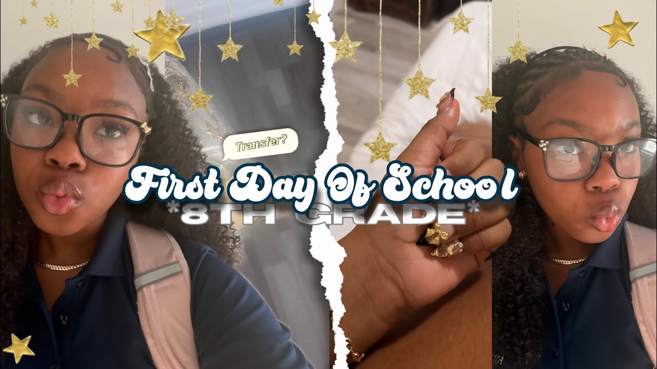 First Day Of School *8TH GRADE* | New transfer? , uniform , grwm , routine | ⭐️