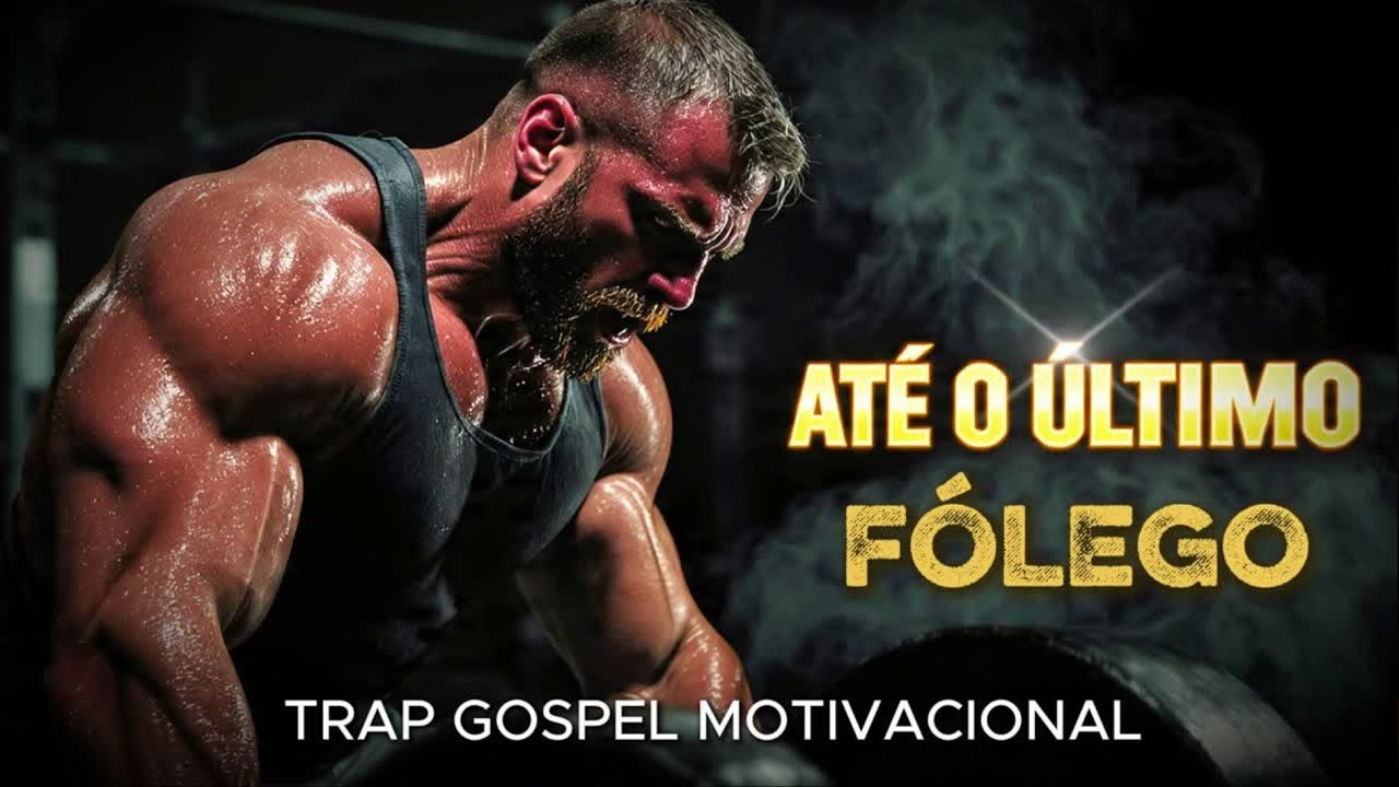 TREINO + FÉ 🔥 Trap Gospel Para Academia | DE PÉ ATÉ O FIM
