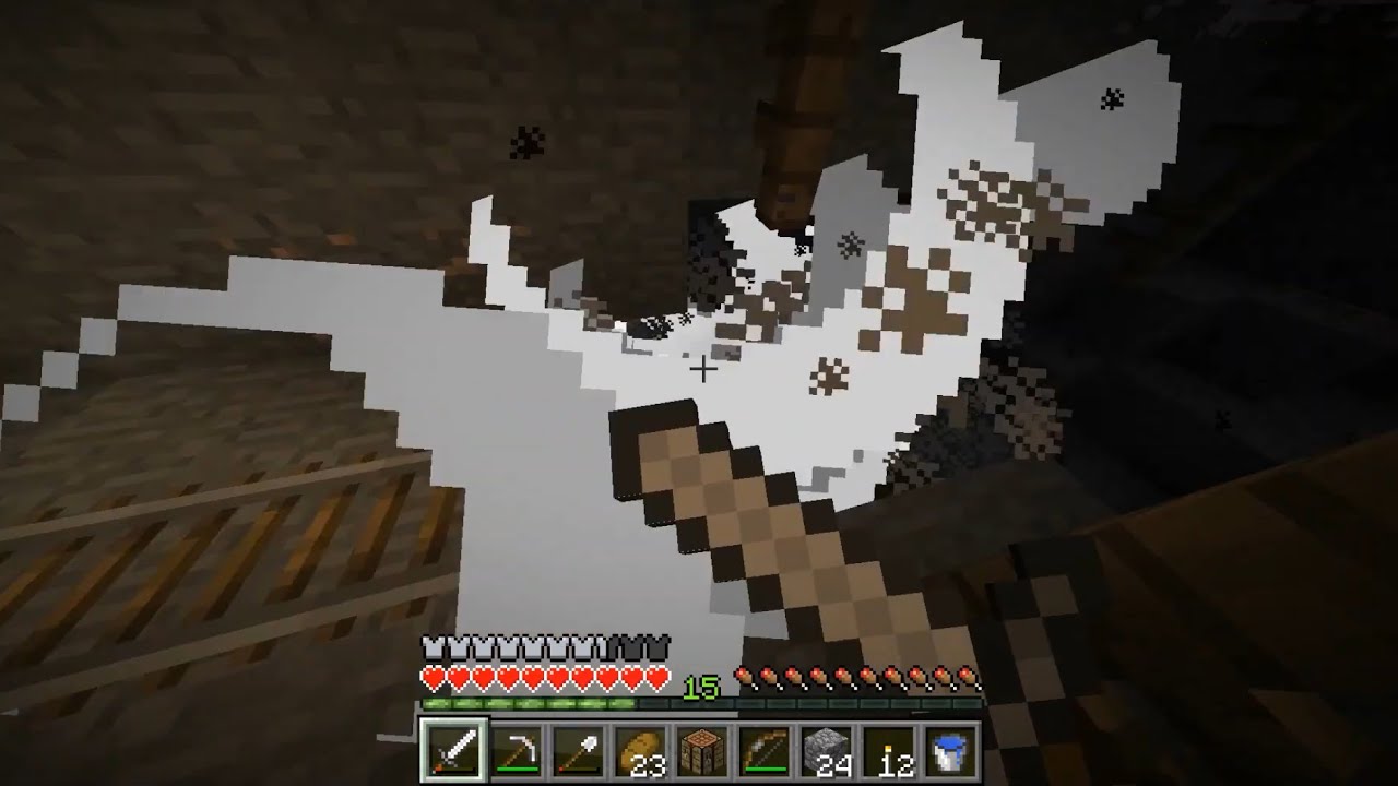Nostalgic Old Minecraft 1.0 Cave Exploration (No Commentary).
