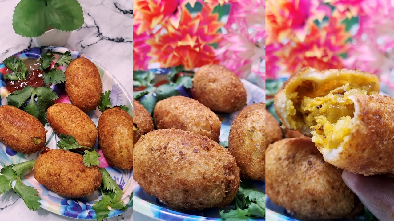 Making Bread Cutlet Roll Very Tasty & Easy Recipe | ब्रेडरोल की Recipe | #swadgorakhpuriya #recipe 