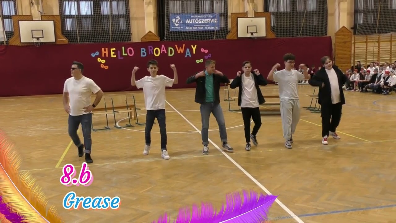 8.b osztály Grease