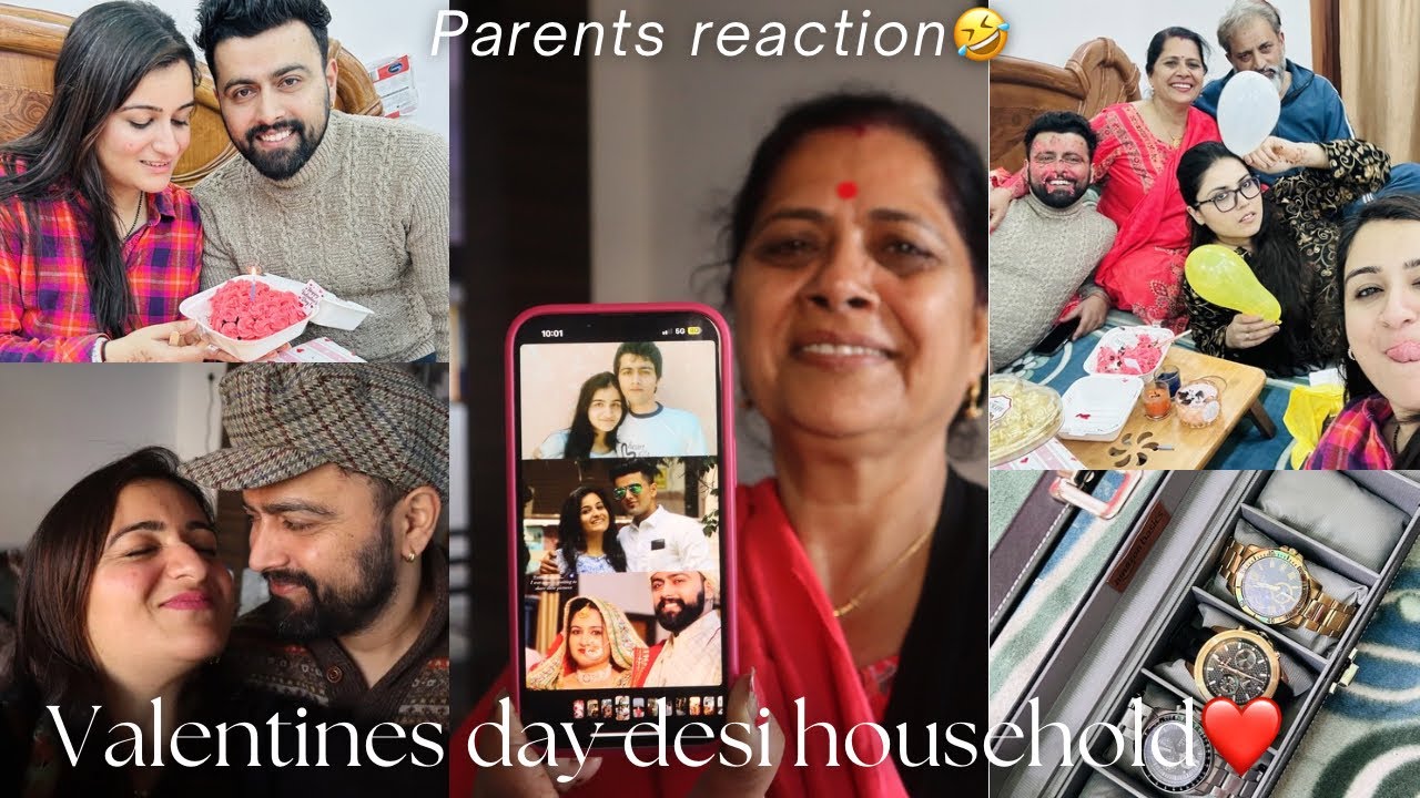 First Valentine After Marriage😍| Sasural Celebration | Parents Reaction😛 Vlogs