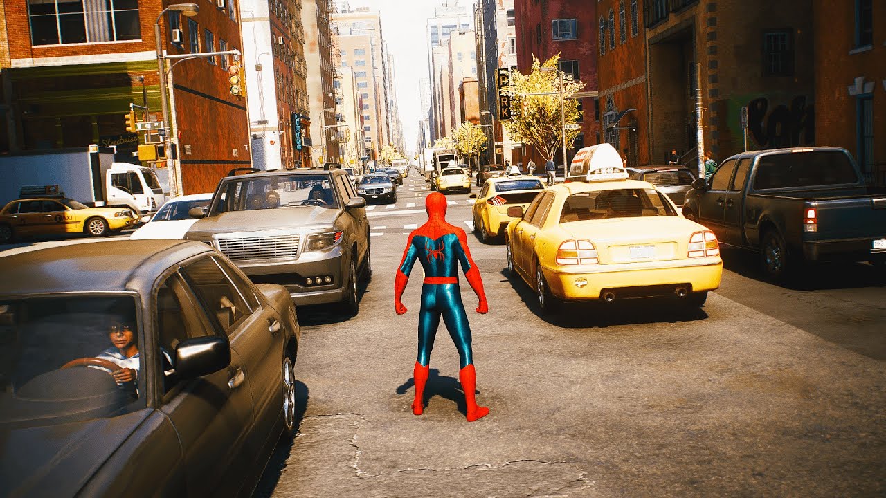 Spider-Man 2 Stopping Crime in the City