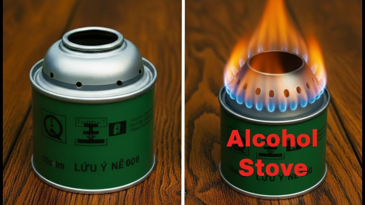 Power Out? This Alcohol Stove Might Save Your Meal