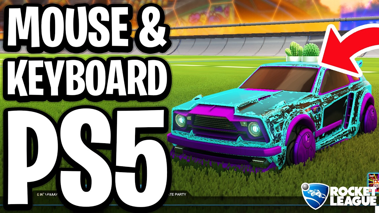How To Use Mouse and Keyboard on PS5 Rocket League - Full Guide