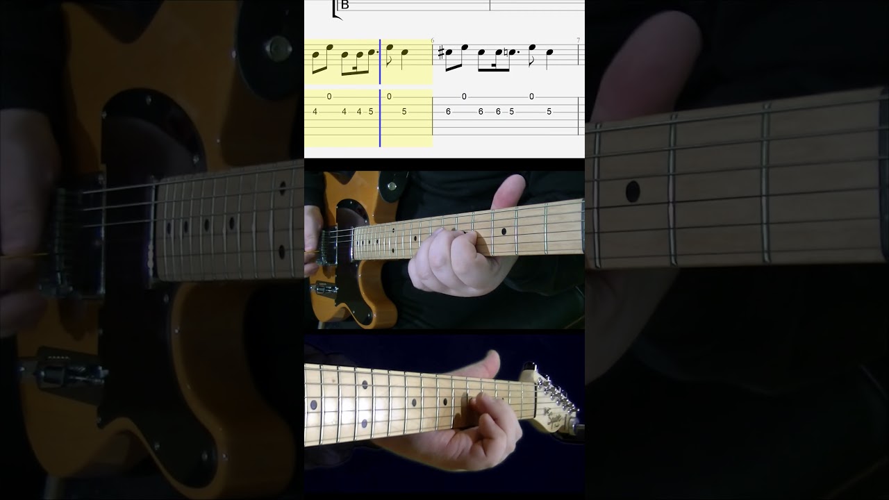 Guitar Tab Secret Agent Man by Johnny Rivers #guitarriffs #guitar #guitartabs #howto
