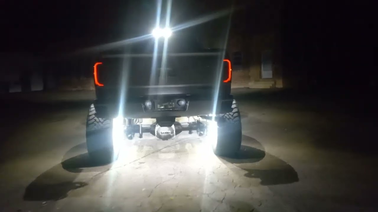 2019 GMC Sierra Denali 2500HD with Infinite Off-road Rock Lights & Wheel Lights (For Sale)
