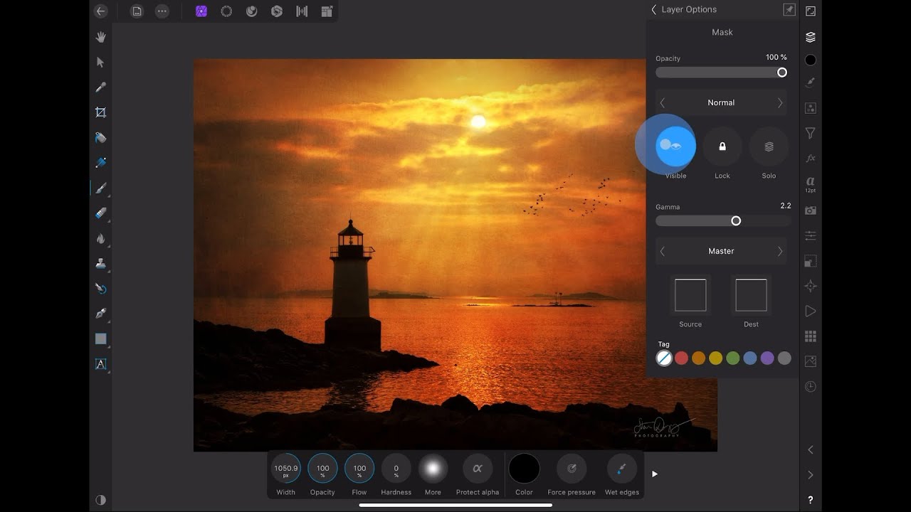 3 Tips for Using Affinity Photo for iPad