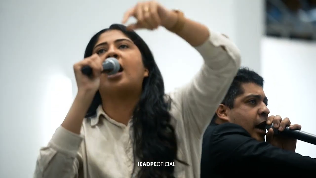 CANÇÃO E LOUVOR [4K] JESUS CHEGOU NA CASA - 40°  CONGRESSO DE JOVENS DA IEADPE