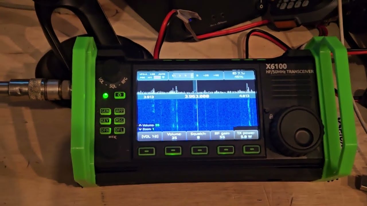 FT8 DIGITAL HF ON XIEGU X6100 AMATEUR HAM RADIO 