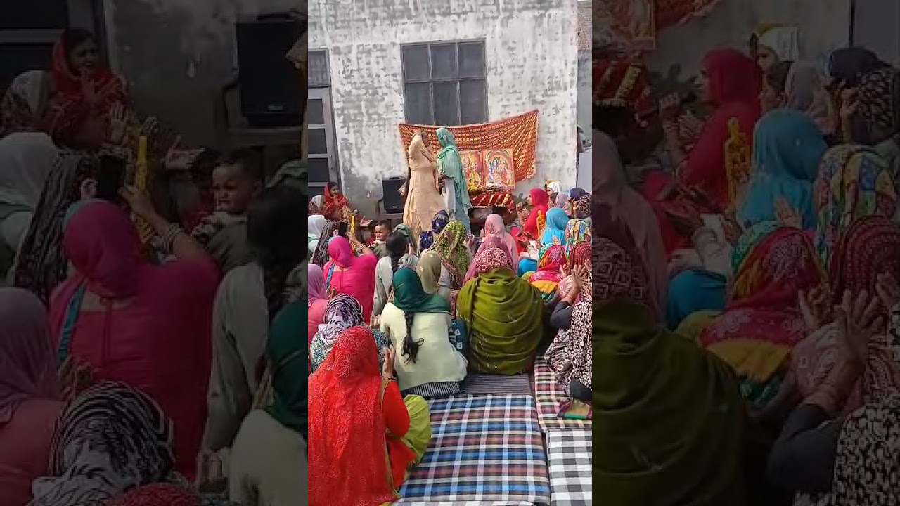 Jai mata di 🫂❤️maa k darbar ma kirtan ka aanad la 🫂❤️