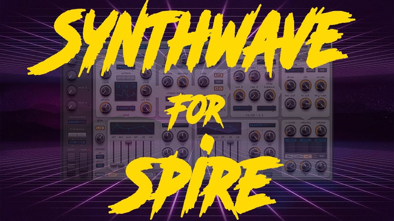 FREE Synthwave/Retrowave Presets for Spire