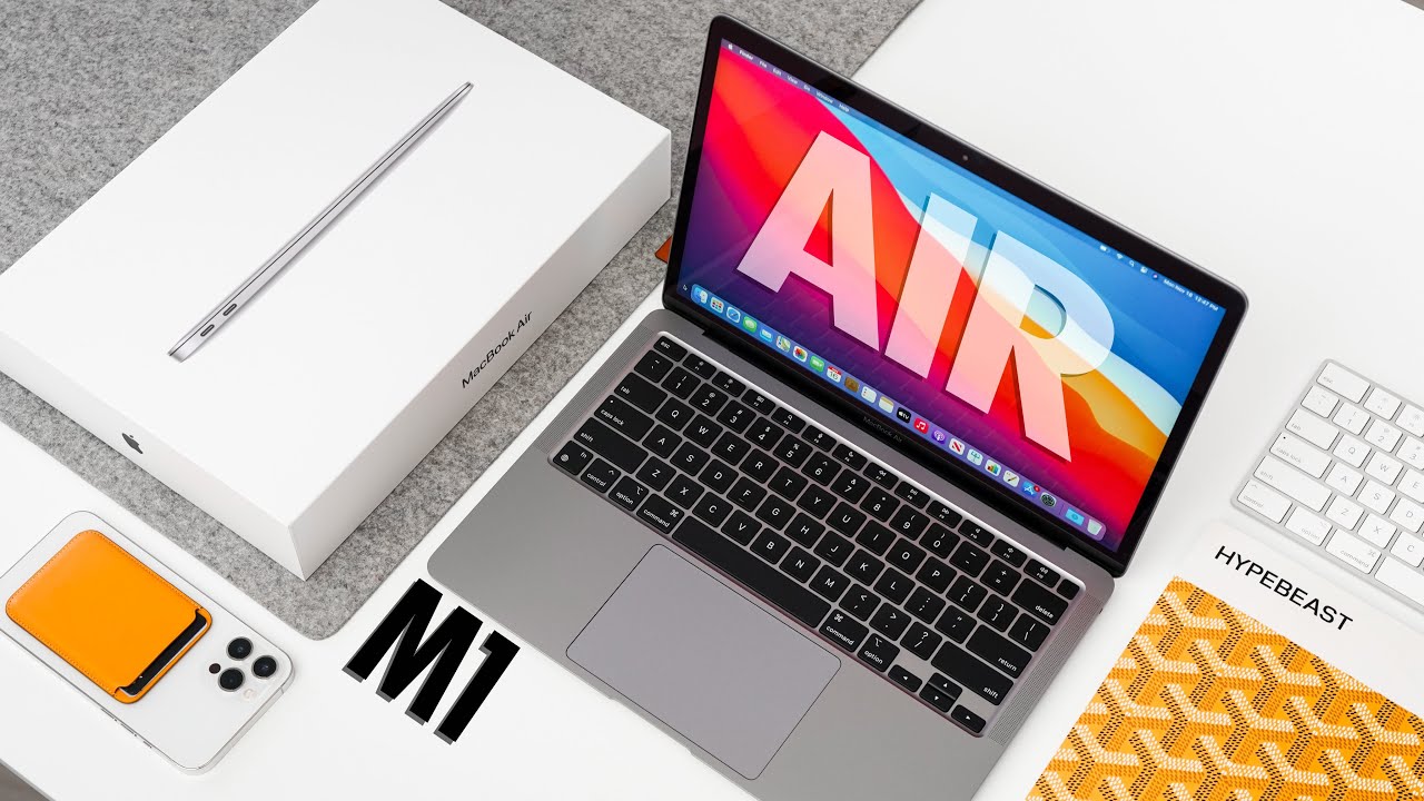 Распаковка и обзор Macbook Air M1 — 2020