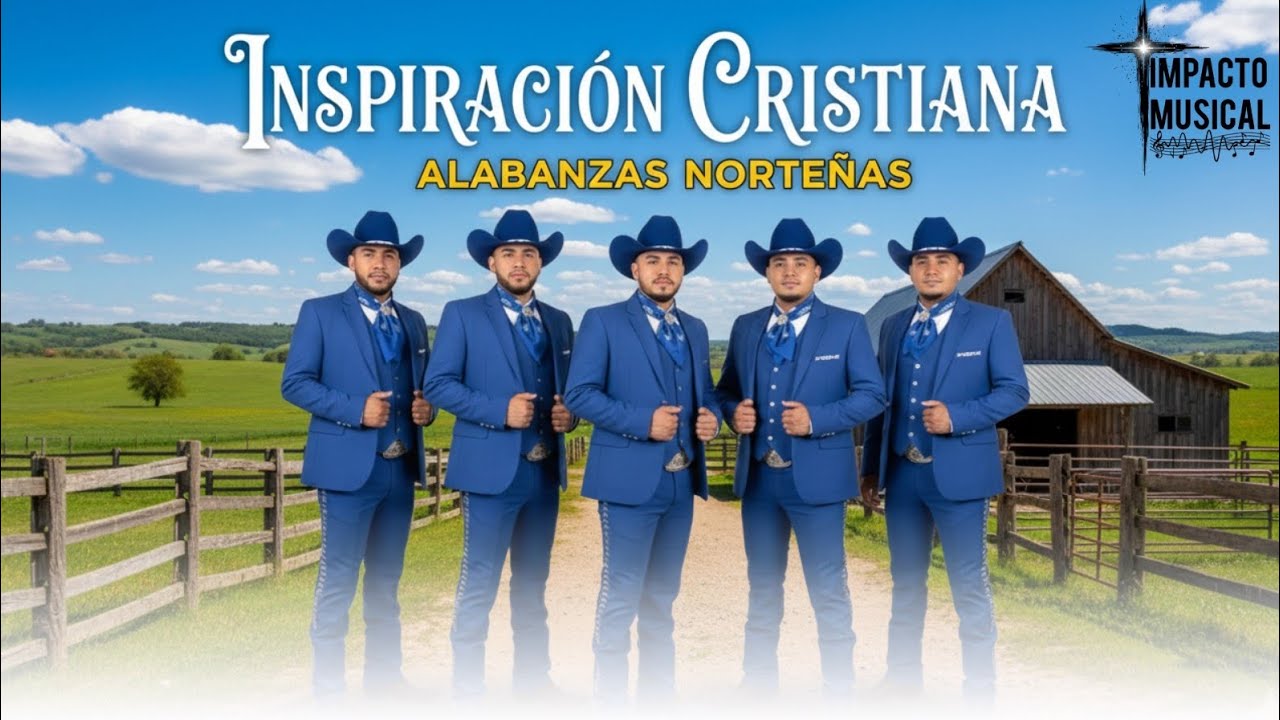 Inspiración Cristiana Norteñas | Mix De Alabanzas Para Gozarte Alabando a Dios 