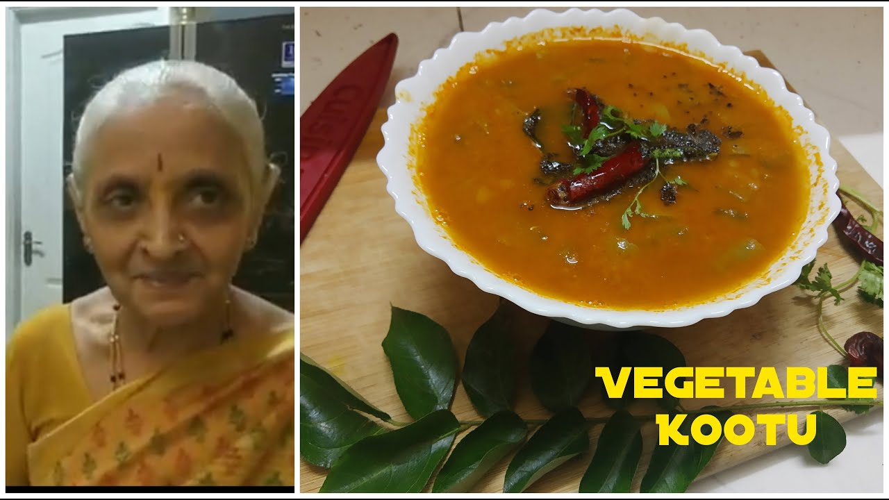 Vegetable Kootu I ಹೀರೇಕಾಯಿ ಸೋರೆಕಾಯಿ ಕೂಟು I Ridge Gourd, Bottle gourd kootu