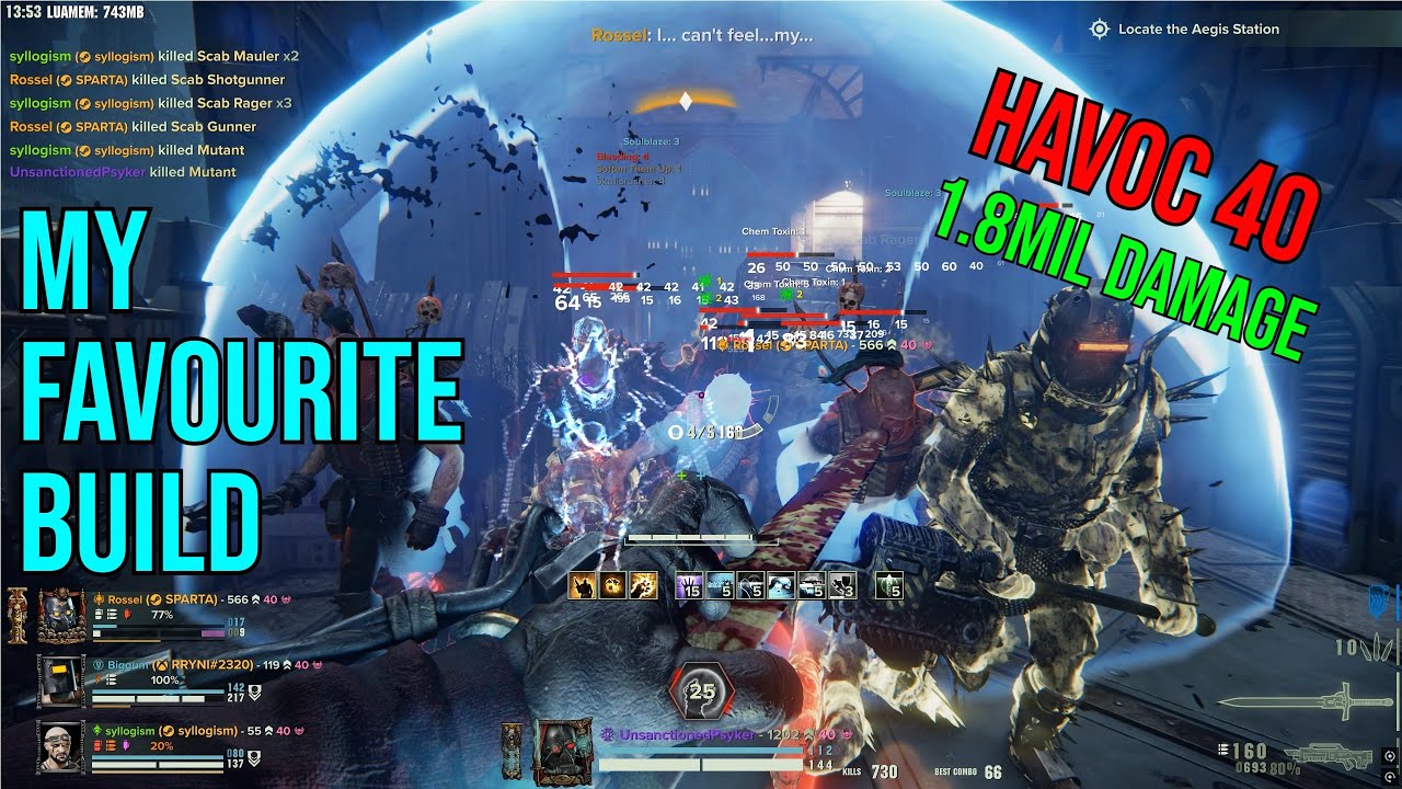 New Year Old Me - Bubble Knight Supremacy  | Darktide | Havoc 40 | Psyker