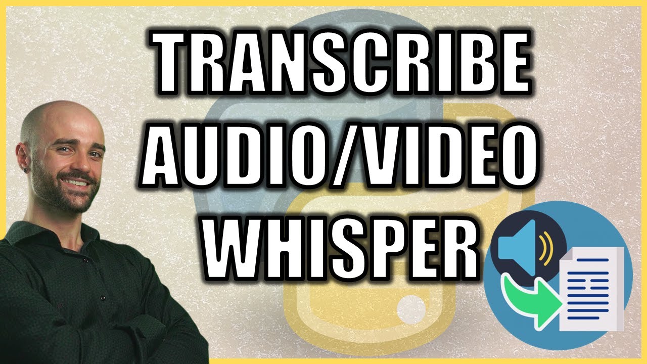 Транскрибируйте аудио и видео в текст с помощью Whisper FREE на Python (пошаговое руководство)