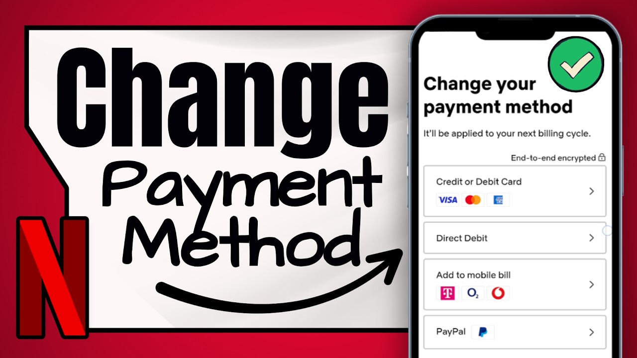 How To Change Payment Method on Netflix using your Phone 📲