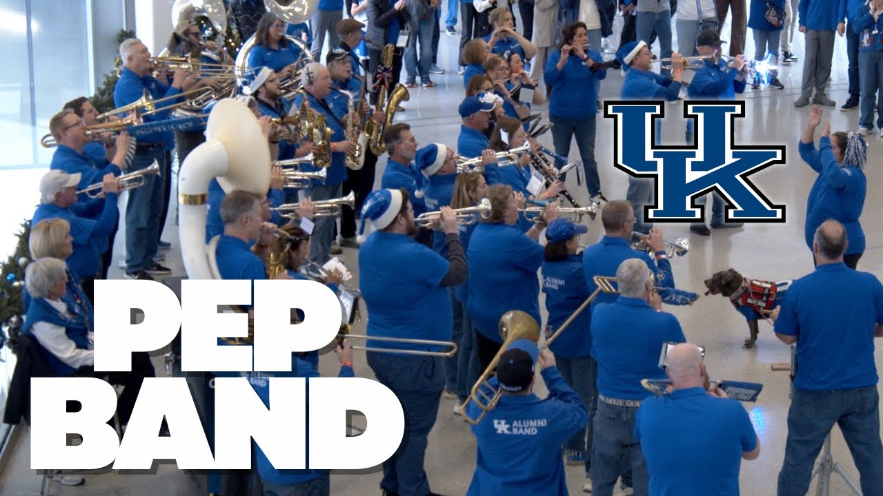 KY Wildcats Basketball Pep Band Performs Pre Game vs Bellarmine