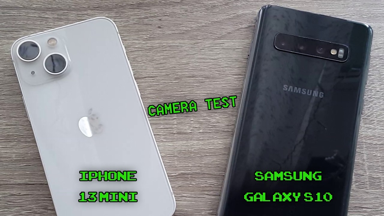 iPhone 13 mini vs Samsung Galaxy S10 - Camera Test 2026
