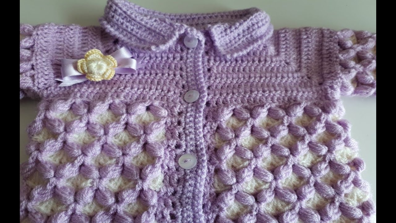 Sueter a crochet - facil - tejido de ganchillo - parte #1 / punto fantasia