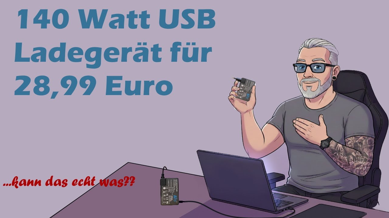 140 Watt USB Ladegerät von KFD Smart, ..kann das was?