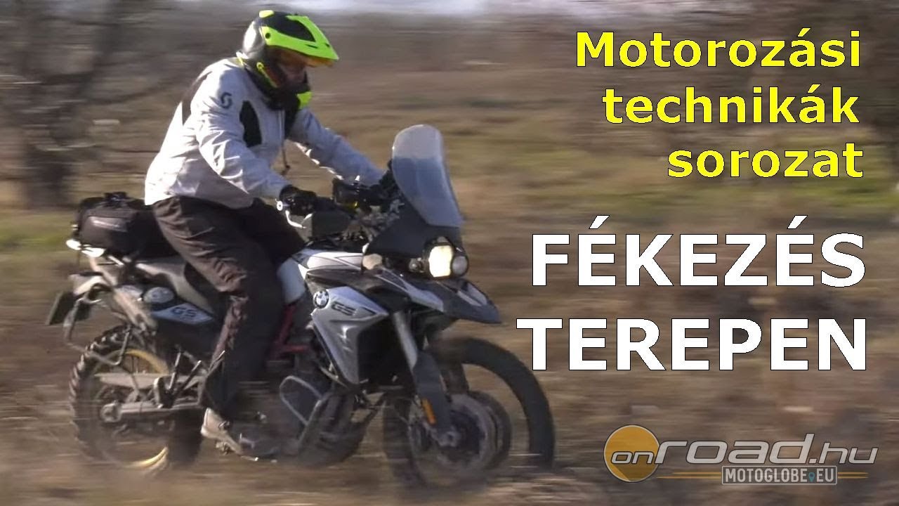 Motorozási technikák, 25. rész: Fékezés terepen - Onroad.hu