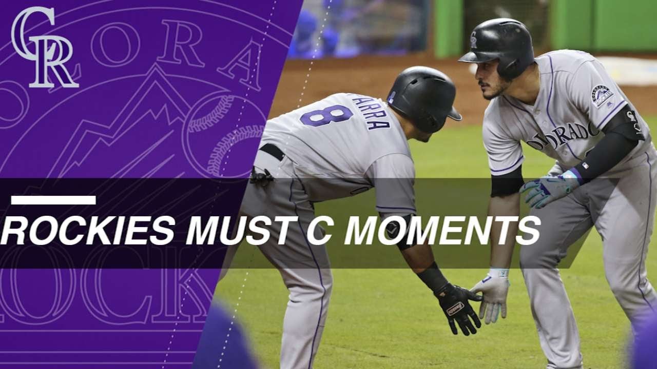 Must C: Top moments from the Rockies' 2017 season