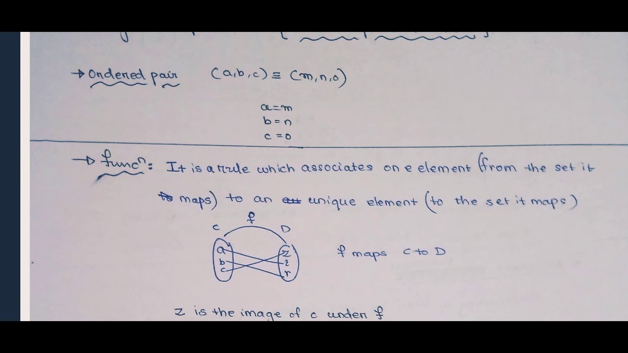 Function handwritten class notes of Kota, Kota coaching handwritten class notes