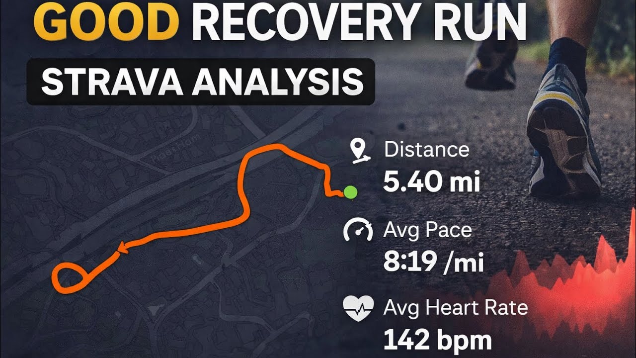 This Is What a GOOD Recovery Run Looks Like | Strava Anal