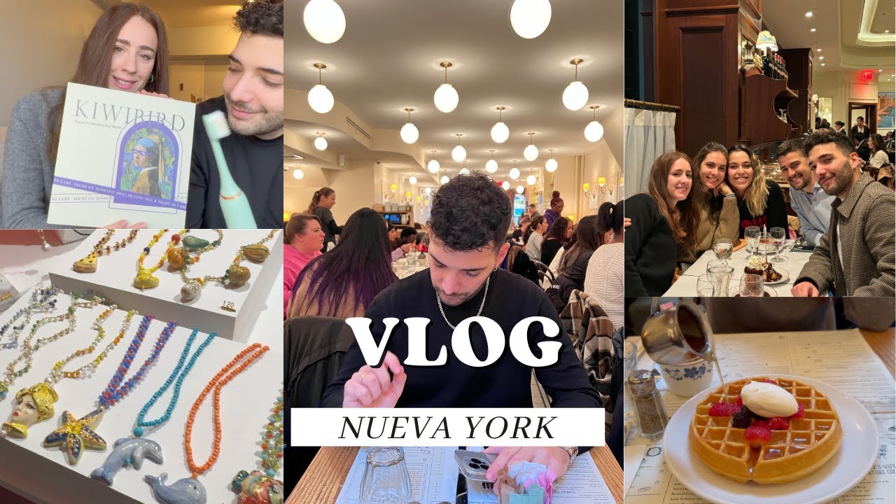 Día lluvioso en Manhattan y el restaurante de moda de Nueva York | Los Chous | NYC 🇺🇸