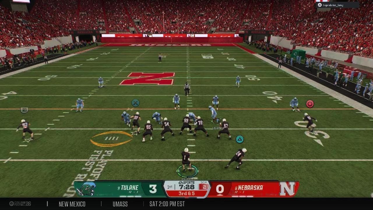 CFB'26; CFCL Online Dynasty; Year 4 1st Rd CFB Playoffs