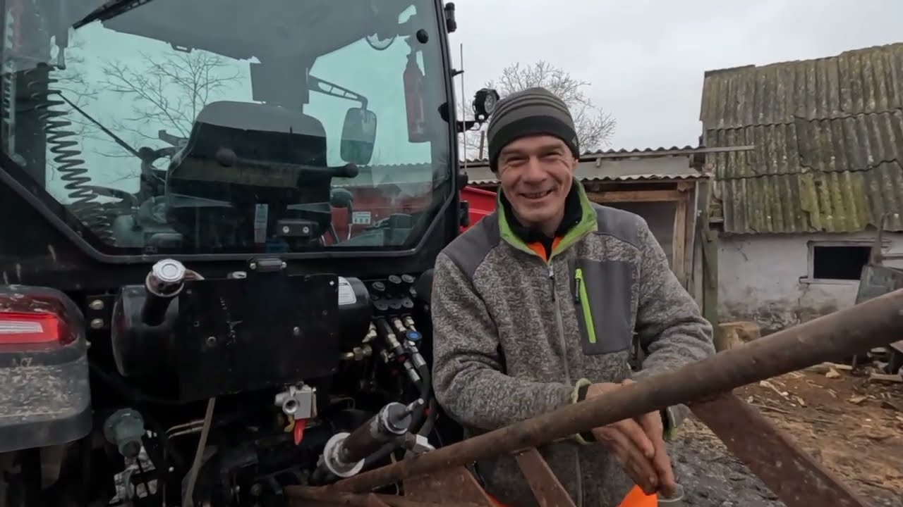 Гідроциліндр з амортизатора від ВАЗ 2102 до розкидача добрив своїми руками.