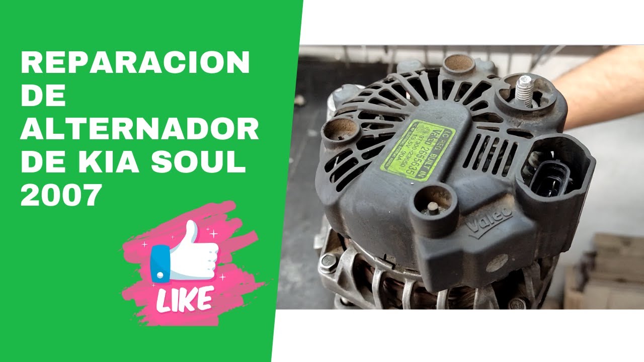 Reparación de alternador Kia Soul