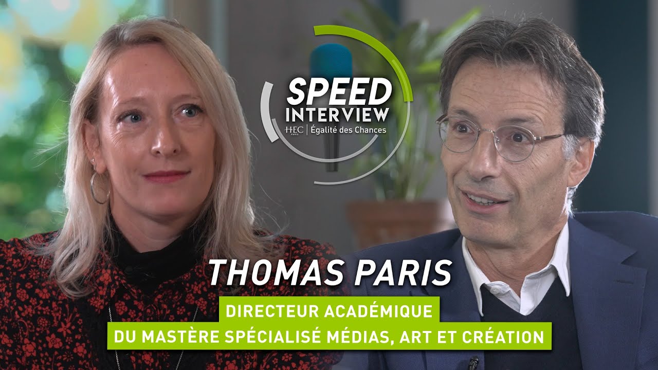 HEC Paris | Speed Interview de l'Egalité des Chances | Thomas Paris
