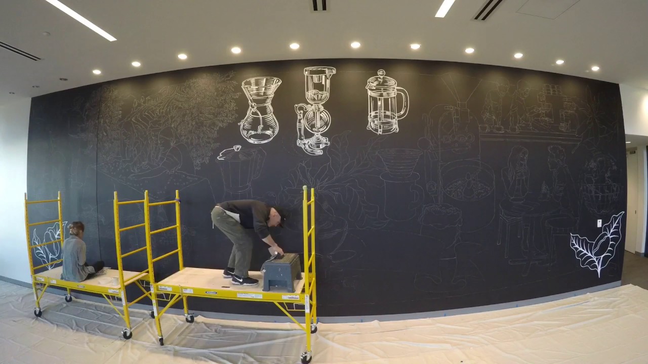 Time Lapse Mural - Farmer Brothers Coffee Company