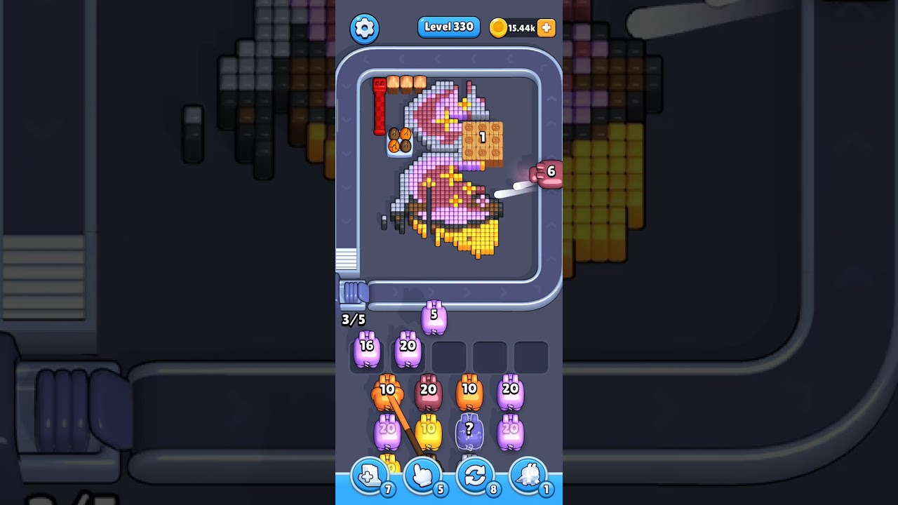 Pixel Flow — level 330