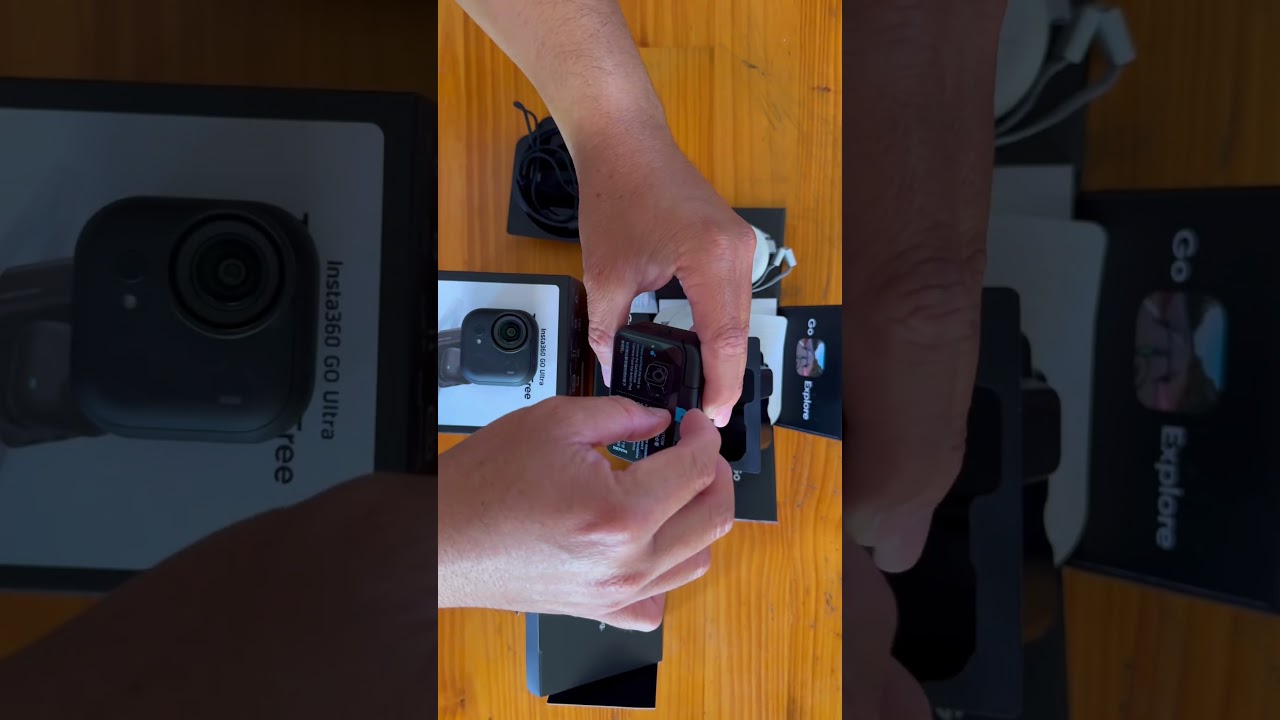 Распаковка Insta360 GO Ultra 📦🤩 #vietbach360vlogs #insta360 #insta360goultra