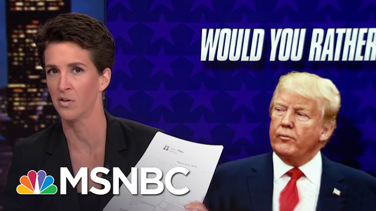 Trump African-American Numbers Abysmal: Poll | Rachel Maddow | MSNBC