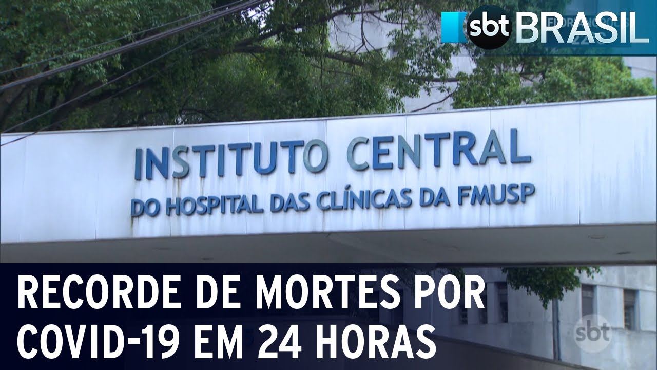 Brasil ultrapassa marca de 4 mil mortes por Covid-19 nas últimas 24 horas | SBT Brasil (06/04/21)