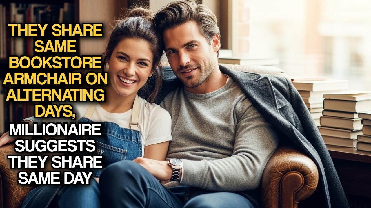 They Share Same Bookstore Armchair On Alternating Days, Millionaire Suggests They Share Same Day