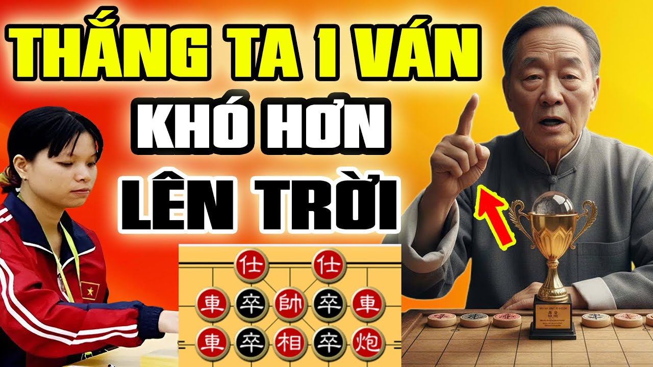 `🔴Cờ Tướng | Trận cờ đánh tan tác cả bàn , Ngô Lan Hương vs Tử Uyên