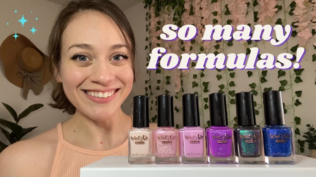 Trying What&rsquo;s Up Nails for the FIRST Time! Recharge Collection 💆🏻&zwj;♀️ + Misc Shades!