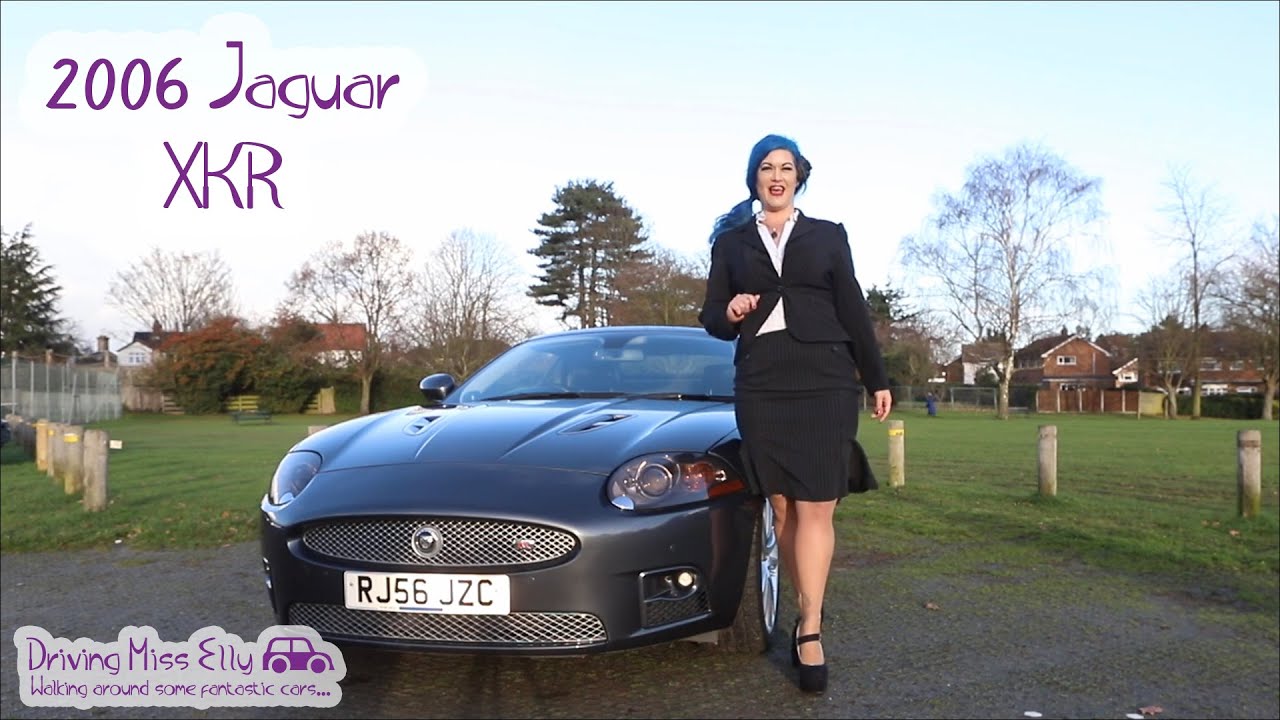 Jaguar XKR Convertible Walk Around with Miss Elly