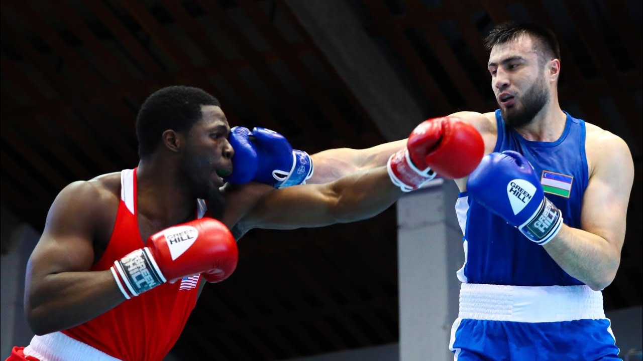 Bakhodir Jalolov (UZB) vs. Joshua Edwards (USA) Strandja Tournament 2023 (92+kg)
