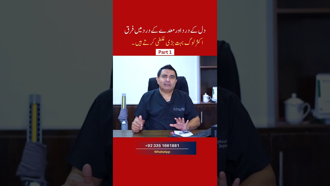 Stomach Pain or Heart Disease? Understanding the Warning Signs (Part 1) | Dr. Saeed Afridi