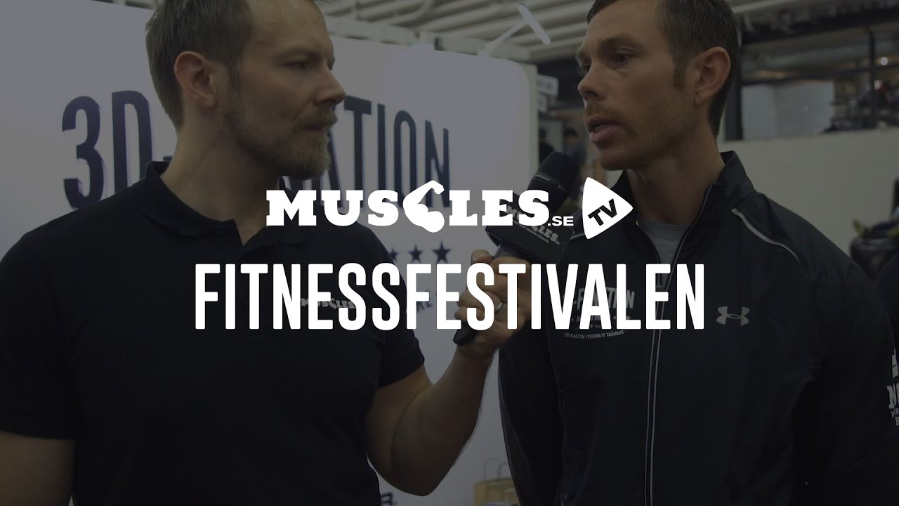 Fitnessfestivalen 2015: Intervju med Seth Ronland fr&aring;n 3D-Funktion
