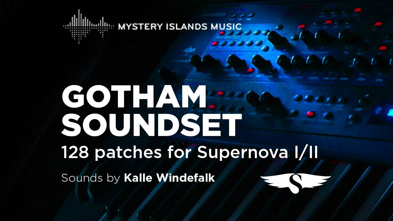 Novation Supernova I/II Gotham Soundset