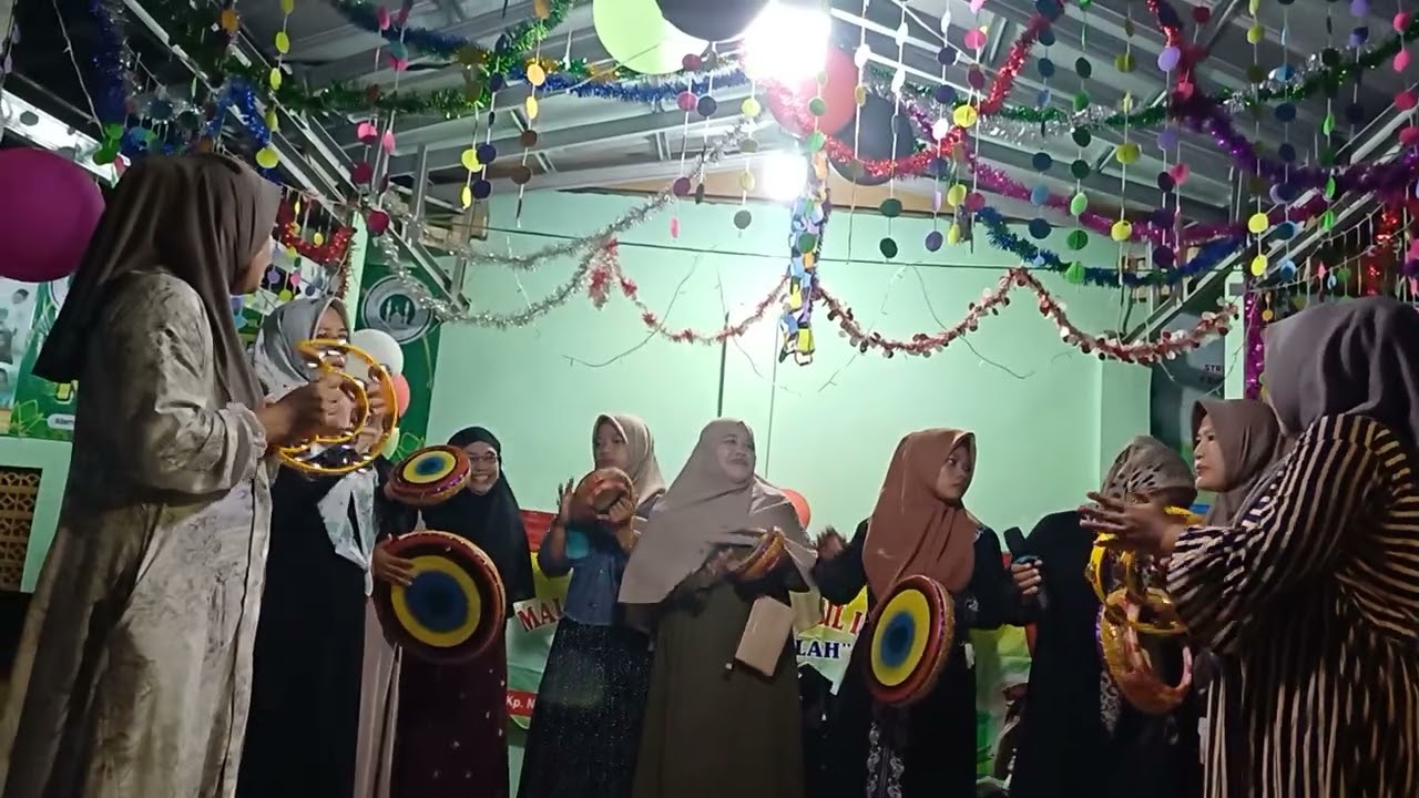 Persembahan qosidah dari ibu² kp. Nagarapadang 2025