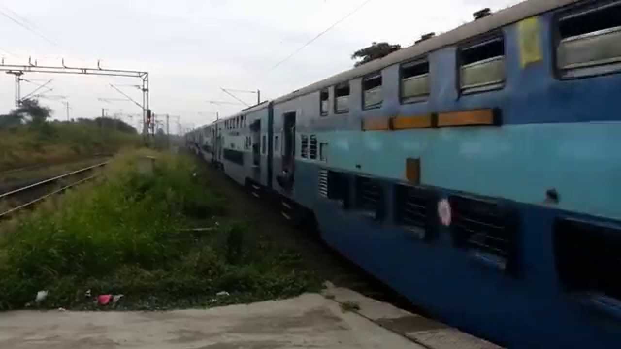 Indian Railways : Compilation of High speed action at kelve Road
